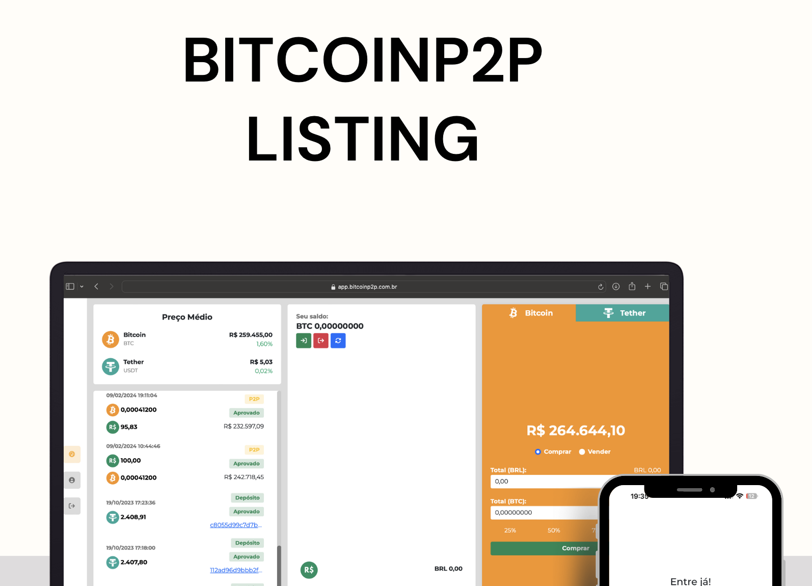 Listing - Bitcoin P2P