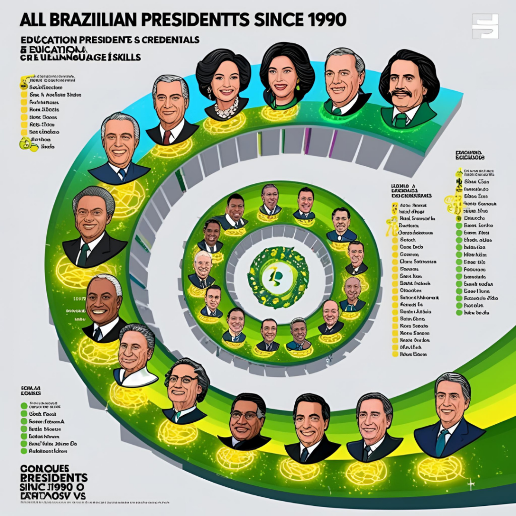 Presidentes brasileiros e suas habilidades em inglês na era da redemocratização Fernando Henrique Cardoso fala inglês fluentemente Bolsonaro admitiu não falar inglês durante comício na Avenida Paulista Proficiência em inglês dos presidentes brasileiros O inglês de Lula melhorou durante seus mandatos presidenciais Formação acadêmica dos presidentes do Brasil desde Collor Presidentes brasileiros que falam outros idiomas além do português FHC é o presidente brasileiro mais multilíngue da história Dilma Rousseff tinha conhecimento básico de inglês Fernando Collor formou-se em Economia pela UFAL Itamar Franco era engenheiro civil formado pela UFJF Michel Temer possuía inglês moderado e formação em Direito Jair Bolsonaro formado pela Academia Militar das Agulhas Negras Lula não possui educação superior formal Presidentes brasileiros que dependiam de intérpretes A importância do inglês nas relações internacionais Episódio de Bolsonaro falando inglês em 2025 Popcorn and ice cream sellers sentenced for coup d'État in Brazil Formação em Direito entre presidentes brasileiros Presidentes brasileiros com doutorado Inglês funcional na presidência brasileira FHC lecionou em Stanford em inglês Itamar Franco não era conhecido por falar inglês Collor falava inglês básico para comunicação simples Dilma usava intérpretes em reuniões internacionais Educação militar na presidência brasileira Línguas estrangeiras na diplomacia brasileira Multilinguismo na política brasileira Bolsonaro reconheceu limitação no inglês como falha na formação Temer tinha vocabulário técnico jurídico em inglês Engenheiros na presidência do Brasil Economistas como presidentes do Brasil Como o inglês impacta a diplomacia presidencial brasileira Presidentes brasileiros que estudaram no exterior Diversidade educacional na presidência brasileira Relação entre educação e habilidades linguísticas dos presidentes Fernando Henrique Cardoso fala francês e espanhol além do inglês Universidades que formaram presidentes brasileiros USP na formação de presidentes brasileiros UFMG na educação de presidentes brasileiros UFRGS na formação educacional de presidentes Unicamp e a formação dos presidentes brasileiros Bolsonaro e a tentativa de falar inglês em público Redemocratização e o perfil educacional dos presidentes Lula desenvolveu inglês funcional sem educação formal Gafes linguísticas de presidentes brasileiros Limitações linguísticas na presidência brasileira Como presidentes brasileiros se comunicam em fóruns internacionais O papel dos intérpretes na presidência brasileira Vídeos de presidentes brasileiros falando inglês Comparativo entre FHC e Bolsonaro no domínio do inglês Dilma Rousseff estudou economia mas não concluiu doutorado Michel Temer professor de direito constitucional Influência da educação na carreira política dos presidentes Lula entende mais inglês do que consegue falar Barreira linguística na presidência brasileira Inglês nas viagens internacionais dos presidentes Formação em economia entre presidentes brasileiros Academia Militar das Agulhas Negras na formação presidencial Frases em inglês ditas por presidentes brasileiros UFAL na formação de Fernando Collor Habilidades linguísticas e diplomacia presidencial Evolução do inglês de Lula ao longo dos mandatos Proficiência em inglês e representação internacional do Brasil O inglês nos discursos presidenciais brasileiros Globalizacão e a necessidade de inglês na presidência Presidentes que falavam apenas português A influência da educação formal no desempenho presidencial Sociologia na formação de Fernando Henrique Cardoso Tendências educacionais entre presidentes brasileiros Presidentes sem diploma universitário Inglês como ferramenta diplomática para presidentes Comício na Avenida Paulista e o inglês de Bolsonaro Comparação linguística entre presidentes do Brasil Doutorado na formação de presidentes brasileiros Inglês técnico na presidência do Brasil Stanford na formação acadêmica de FHC Cambridge e a conexão com presidentes brasileiros Como o nível educacional afeta a comunicação internacional Desafios linguísticos da presidência brasileira Inglês nos bastidores diplomáticos brasileiros Presidentes que aprenderam inglês durante o mandato Inglês não é requisito constitucional para presidentes O inglês nas reuniões do G20 com presidentes brasileiros Presidentes que estudaram inglês formalmente PUC-SP na formação de Michel Temer O impacto da fluência em inglês na imagem internacional Inglês nas reuniões da ONU com presidentes brasileiros Habilidades de comunicação dos presidentes brasileiros Inglês e a capacidade de negociação internacional Formação linguística dos presidentes brasileiros Habilidades em inglês e a era da informação global Educação superior na formação dos presidentes