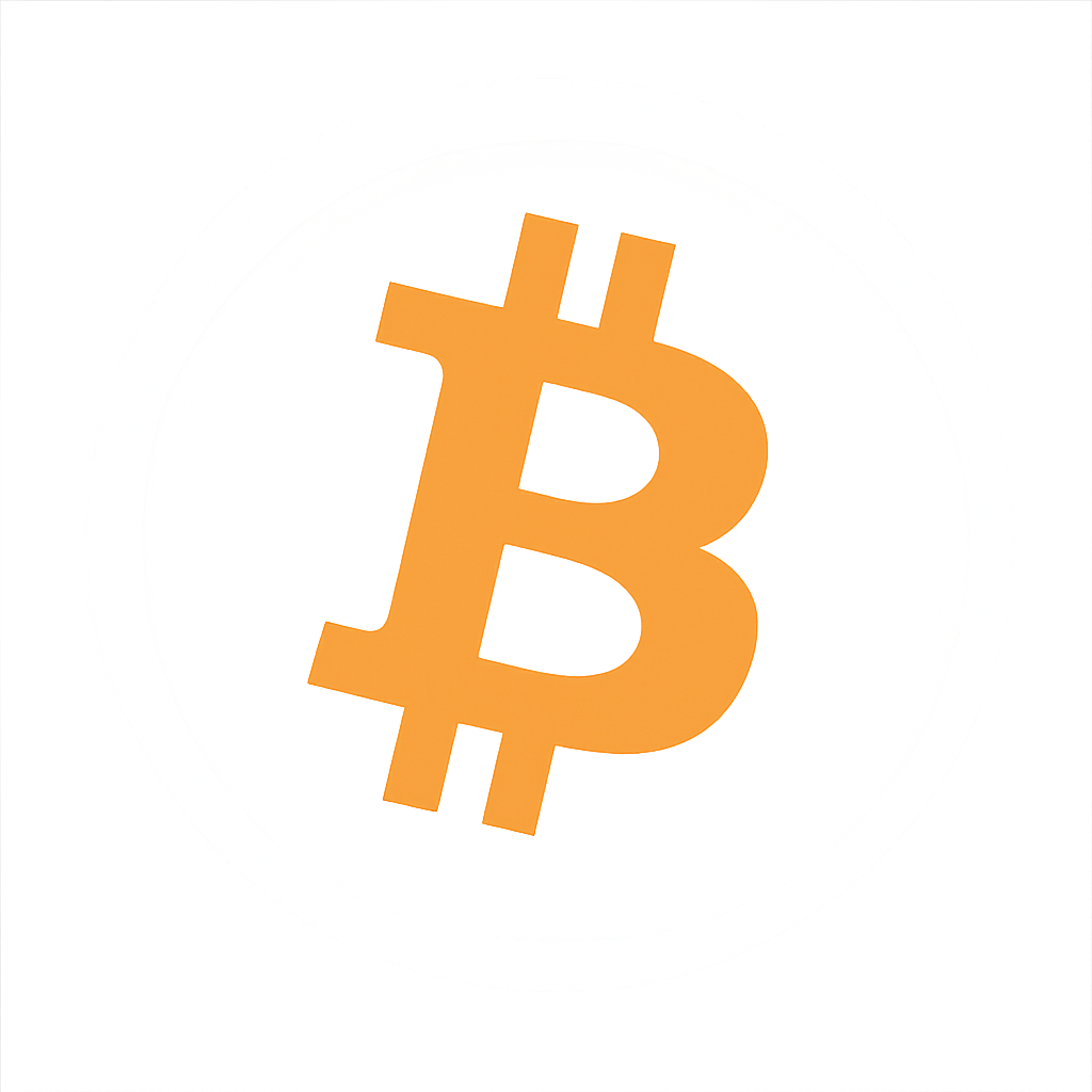 Bitcoin Logo White
