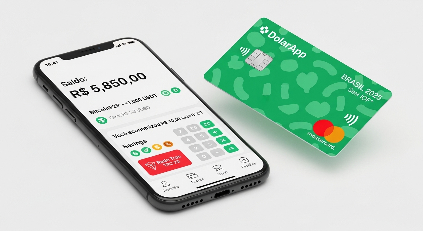 Como Recarregar seu DolarApp MAIS BARATO: Guia Definitivo com USDT em 2025  - Bitcoin P2P
