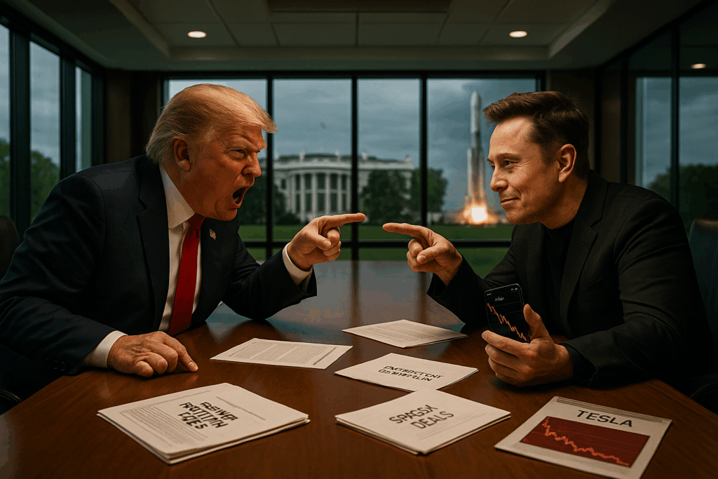 Trump diz que Musk ficou louco e ameaça romper contratos Elon Musk acusa Trump de ingratidão após apoio eleitoral Tesla despenca mais de 17% após briga pública entre bilionários Hora de soltar a bomba realmente grande sobre Trump Donald Trump está nos arquivos de Epstein revela Musk Sem mim Trump teria perdido a eleição dispara bilionário Fortuna de Musk despenca 158 bilhões em um dia Dança do divórcio entre Trump e Musk abala mercados Arquivos secretos de Jeffrey Epstein citam presidente americano SpaceX ameaça descomissionar nave Dragon por vingança Steve Bannon pede deportação de Musk como imigrante ilegal Guerra dos bilionários move trilhões nos mercados globais Verdadeira razão dos arquivos Epstein não serem públicos Trump corta subsídios de carros elétricos da Tesla Musk abandona governo após 130 dias de fracassos Presidente americano chama ex-aliado de artista da mentira Bilionário sul-africano vira inimigo número um de Trump Troca de farpas nas redes sociais vira fenômeno mundial Departamento de Eficiência Governamental termina em caos Elon Musk perdeu controle após deixar Casa Branca Contratos governamentais de 11 bilhões sob ameaça Donald Trump minimiza importância de Musk na vitória Homem mais rico do mundo declara guerra ao presidente Abominação repugnante define pacote fiscal de Trump Maneira mais fácil de economizar é cortar Musk NASA dependente da SpaceX fica refém da briga Estação Espacial Internacional pode ficar sem transporte Motosserra da burocracia não cortou gastos prometidos Trump estava muito desapontado com críticas de Musk Síndrome de desarranjo Trump afeta bilionário da tecnologia Programa espacial americano vira arma na guerra política Subsídios federais para energia limpa no centro da disputa Vendas da Tesla despencam 45% na Europa por boicotes Gesto polêmico de Musk na posse gera controvérsia global X versus Truth Social na batalha das redes sociais Impeachment de Trump defendido publicamente por Musk JD Vance sugerido como substituto ideal do presidente Chantagem corporativa acusada contra dono da SpaceX Ingratidão presidencial revolta maior apoiador da campanha 250 milhões de dólares investidos na vitória de Trump Republicanos rachados entre Trump e Musk nas redes Senadores conservadores apoiam críticas do bilionário Déficit de 2,4 trilhões previsto no projeto fiscal Grande e Bela Proposta atacada por ex-assessor especial Epstein Trump conexão volta ao centro das atenções Arquivos governamentais mantidos em sigilo geram suspeitas Procuradora-geral Pam Bondi pressionada por transparência Jeffrey Epstein suicídio em 2019 alimenta teorias Tráfico sexual de menores liga figuras poderosas Financista bilionário morto em circunstâncias misteriosas Prisão federal com falhas nas câmeras de segurança Lista de clientes nunca foi encontrada pelo FBI Documentos judiciais citam ex-presidentes e príncipes Investigação transparente exigida por organizações 200 páginas divulgadas em fevereiro insuficientes Registros de voos no jato particular de Epstein Visitas à ilha nas Ilhas Virgens documentadas Depoimentos de vítimas descrevem abusos sistemáticos Homens poderosos com proteção judicial citados Segurança nacional justifica sigilo de documentos Miami Herald repórter nega existência de lista Décadas de trabalho com FBI não encontrou evidências Operação de tráfico sexual sem livro de clientes Nome em arquivos não indica acusação criminal Proximidade histórica entre Trump e Epstein conhecida Campanha presidencial prometeu divulgar mais arquivos Interesse público versus segurança institucional Human Rights Watch pede acesso integral aos documentos Associação Nacional de Proteção exige transparência Partido Democrata solicita investigação completa Ala trumpista do Partido Republicano fica em silêncio Quebra de pacto silencioso sobre documentos secretos Escândalo de proporções internacionais reacende Pressão por transparência aumenta dramaticamente Núcleo trumpista em tensão interna explosiva Campanha de reeleição afetada por revelações Violações à Lei de Registros Presidenciais Tentativa de subverter eleição de 2020 Ações judiciais em diferentes estados americanos Completamente dominado pela ala trumpista Divergências de visão sobre futuro do país Assessoramento informal em tecnologia e segurança Afastamento em abril por divergências ideológicas Primeira acusação direta de caráter criminal Vinculação do nome presidencial aos arquivos Pacto silencioso quebrado definitivamente pelo bilionário Departamento de Justiça sob alegação de segurança Vasta coleção de documentos judiciais mantida Diários de bordo e registros financeiros ocultos Mensagens e depoimentos em sigilo absoluto Rede de exploração detalhada em arquivos Funcionamento completo do esquema documentado Figuras políticas e influentes envolvidas historicamente Proteção judicial para homens poderosos Bilionário condenado por crimes sexuais Morte em circunstâncias suspeitas na prisão Teorias conspiratórias alimentadas por falhas Monitoramento defeituoso no dia da morte Câmeras de segurança mysteriosamente quebradas Rondas dos guardas misteriosamente suspensas Inconsistências oficiais geram desconfiança pública Causa oficial de suicídio questionada Enforcamento em cela federal controverso Investigação incompleta frustra vítimas Parlamentares democratas exigem acesso total Imprensa internacional pressiona por revelações Organizações de direitos humanos mobilizadas Segurança institucional versus interesse público Transparência governamental em questão global Escândalo internacional de proporções históricas