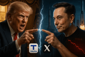 Trump diz que Musk ficou louco e ameaça romper contratos Elon Musk acusa Trump de ingratidão após apoio eleitoral Tesla despenca mais de 17% após briga pública entre bilionários Hora de soltar a bomba realmente grande sobre Trump Donald Trump está nos arquivos de Epstein revela Musk Sem mim Trump teria perdido a eleição dispara bilionário Fortuna de Musk despenca 158 bilhões em um dia Dança do divórcio entre Trump e Musk abala mercados Arquivos secretos de Jeffrey Epstein citam presidente americano SpaceX ameaça descomissionar nave Dragon por vingança Steve Bannon pede deportação de Musk como imigrante ilegal Guerra dos bilionários move trilhões nos mercados globais Verdadeira razão dos arquivos Epstein não serem públicos Trump corta subsídios de carros elétricos da Tesla Musk abandona governo após 130 dias de fracassos Presidente americano chama ex-aliado de artista da mentira Bilionário sul-africano vira inimigo número um de Trump Troca de farpas nas redes sociais vira fenômeno mundial Departamento de Eficiência Governamental termina em caos Elon Musk perdeu controle após deixar Casa Branca Contratos governamentais de 11 bilhões sob ameaça Donald Trump minimiza importância de Musk na vitória Homem mais rico do mundo declara guerra ao presidente Abominação repugnante define pacote fiscal de Trump Maneira mais fácil de economizar é cortar Musk NASA dependente da SpaceX fica refém da briga Estação Espacial Internacional pode ficar sem transporte Motosserra da burocracia não cortou gastos prometidos Trump estava muito desapontado com críticas de Musk Síndrome de desarranjo Trump afeta bilionário da tecnologia Programa espacial americano vira arma na guerra política Subsídios federais para energia limpa no centro da disputa Vendas da Tesla despencam 45% na Europa por boicotes Gesto polêmico de Musk na posse gera controvérsia global X versus Truth Social na batalha das redes sociais Impeachment de Trump defendido publicamente por Musk JD Vance sugerido como substituto ideal do presidente Chantagem corporativa acusada contra dono da SpaceX Ingratidão presidencial revolta maior apoiador da campanha 250 milhões de dólares investidos na vitória de Trump Republicanos rachados entre Trump e Musk nas redes Senadores conservadores apoiam críticas do bilionário Déficit de 2,4 trilhões previsto no projeto fiscal Grande e Bela Proposta atacada por ex-assessor especial Epstein Trump conexão volta ao centro das atenções Arquivos governamentais mantidos em sigilo geram suspeitas Procuradora-geral Pam Bondi pressionada por transparência Jeffrey Epstein suicídio em 2019 alimenta teorias Tráfico sexual de menores liga figuras poderosas Financista bilionário morto em circunstâncias misteriosas Prisão federal com falhas nas câmeras de segurança Lista de clientes nunca foi encontrada pelo FBI Documentos judiciais citam ex-presidentes e príncipes Investigação transparente exigida por organizações 200 páginas divulgadas em fevereiro insuficientes Registros de voos no jato particular de Epstein Visitas à ilha nas Ilhas Virgens documentadas Depoimentos de vítimas descrevem abusos sistemáticos Homens poderosos com proteção judicial citados Segurança nacional justifica sigilo de documentos Miami Herald repórter nega existência de lista Décadas de trabalho com FBI não encontrou evidências Operação de tráfico sexual sem livro de clientes Nome em arquivos não indica acusação criminal Proximidade histórica entre Trump e Epstein conhecida Campanha presidencial prometeu divulgar mais arquivos Interesse público versus segurança institucional Human Rights Watch pede acesso integral aos documentos Associação Nacional de Proteção exige transparência Partido Democrata solicita investigação completa Ala trumpista do Partido Republicano fica em silêncio Quebra de pacto silencioso sobre documentos secretos Escândalo de proporções internacionais reacende Pressão por transparência aumenta dramaticamente Núcleo trumpista em tensão interna explosiva Campanha de reeleição afetada por revelações Violações à Lei de Registros Presidenciais Tentativa de subverter eleição de 2020 Ações judiciais em diferentes estados americanos Completamente dominado pela ala trumpista Divergências de visão sobre futuro do país Assessoramento informal em tecnologia e segurança Afastamento em abril por divergências ideológicas Primeira acusação direta de caráter criminal Vinculação do nome presidencial aos arquivos Pacto silencioso quebrado definitivamente pelo bilionário Departamento de Justiça sob alegação de segurança Vasta coleção de documentos judiciais mantida Diários de bordo e registros financeiros ocultos Mensagens e depoimentos em sigilo absoluto Rede de exploração detalhada em arquivos Funcionamento completo do esquema documentado Figuras políticas e influentes envolvidas historicamente Proteção judicial para homens poderosos Bilionário condenado por crimes sexuais Morte em circunstâncias suspeitas na prisão Teorias conspiratórias alimentadas por falhas Monitoramento defeituoso no dia da morte Câmeras de segurança mysteriosamente quebradas Rondas dos guardas misteriosamente suspensas Inconsistências oficiais geram desconfiança pública Causa oficial de suicídio questionada Enforcamento em cela federal controverso Investigação incompleta frustra vítimas Parlamentares democratas exigem acesso total Imprensa internacional pressiona por revelações Organizações de direitos humanos mobilizadas Segurança institucional versus interesse público Transparência governamental em questão global Escândalo internacional de proporções históricas