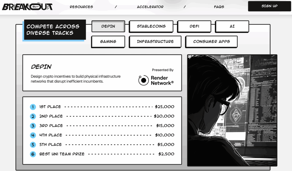 hackathon solana 2025 resultados maior competição criptomoedas do mundo solana breakout hackathon vencedores projetos blockchain vencedores 2025 competição cripto mais grande da história hackathon blockchain brasil participação desenvolvedores solana mundo todo projetos defi inovadores 2025 startup blockchain premiadas colosseum solana hackathon resultados tapedrive armazenamento descentralizado trepa app previsão sentimentos vanish privacidade solana blockchain cargobill pagamentos supply chain latinum pagamento middleware ai fluxrpc infraestrutura solana nova crypto fantasy league jogos blockchain decen space comunicação satelite hackathon cripto 10 mil participantes 1412 projetos finais submetidos solana foundation hackathon oficial pump fun wormhole patrocinadores metaplex replit sponsors blockchain breakpoint 2025 abu dhabi eventos dan albert solana foundation diretor prêmios 50 mil dólares hackathon 25 mil usdc categorias vencedores projetos infrastructure gaming defi stablecoins aplicações consumidor ai depin solana projetos inovadores melee markets plataforma viral typex teclado blockchain ativos glympse fantasy sports web2 deks onboarding cripto cartões metengine plataforma liquidez defi encifher privacidade criptografada defi bananazone trading gamificado plataforma paystream empréstimos peer to peer project plutus ai agents solana agent arc terminal trading ai daiko vibe trading sinais personalizados theintern fun automação agents x vertigo dex sniper proof solana unruggable hardware wallet solana exclusiva one time action codes solana pay conyr intelligence engine ai insights chosendotfun pve token launching scrim wagering competitivo gamers block stranding survival omrpg solana lana roads onchain game ephemeral decal pagamentos lealdade digital localpay stablecoins mercados emergentes xelio transferência dinheiro sms global bagel wallet privacidade auto custódia crush receipts micro assets líquidos home harvest refi comunidade growers soulboard advertisers espaço anúncios novengrid depin energia renovável opensol university award winner idl space public good award lootgo solana mobile seeker dapp hackathon brasil desenvolvedores participação competição blockchain desenvolvedores globais ecossistema solana crescimento rápido inovação blockchain projetos práticos startups cripto financiamento hackathon venture capital blockchain investimentos tecnologia financeira descentralizada projetos aplicações blockchain mundo real solana ecosystem desenvolvimento projetos cripto projetos supply chain pagamentos blockchain gaming fantasy sports defi lending protocolos inovadores ai blockchain integração projetos infraestrutura cripto desenvolvimento tools stablecoins pagamentos mercados emergentes mobile blockchain aplicações desenvolvimento armazenamento descentralizado recompensas usuários privacidade blockchain solucões onchain trading platforms gamificação blockchain hardware wallets solana segurança rpc infrastructure blockchain separação dex exchanges prova sniper agents ai blockchain pagamentos gaming blockchain survival omrpg loyalty platforms digital pagamentos emerging markets stablecoins access sms money transfer global self custody privacy wallets receipts tokenization micro assets renewable energy depin blockchain university students blockchain projects open source solana developer tools mobile dapp store integration satellite communication cheaper blockchain wifi decentralized networks solana revenue tokenization content creators sentiment prediction mobile apps prediction markets speculation viral keyboard input blockchain assets sports fantasy web2 attention gift cards crypto onboarding liquidity provision platform help encrypted privacy defi addition gamified trading platform banana peer peer lending protocol ai deployment solana agents trading terminal non custodial personalized sell signals vibe automation agents launching managing validator layer separation rpc token launches sniper proof hardware wallet exclusively designed ux primitive enhances pay real time intelligence engine pve token launching platform skill based wagering competitive world first survival omrpg