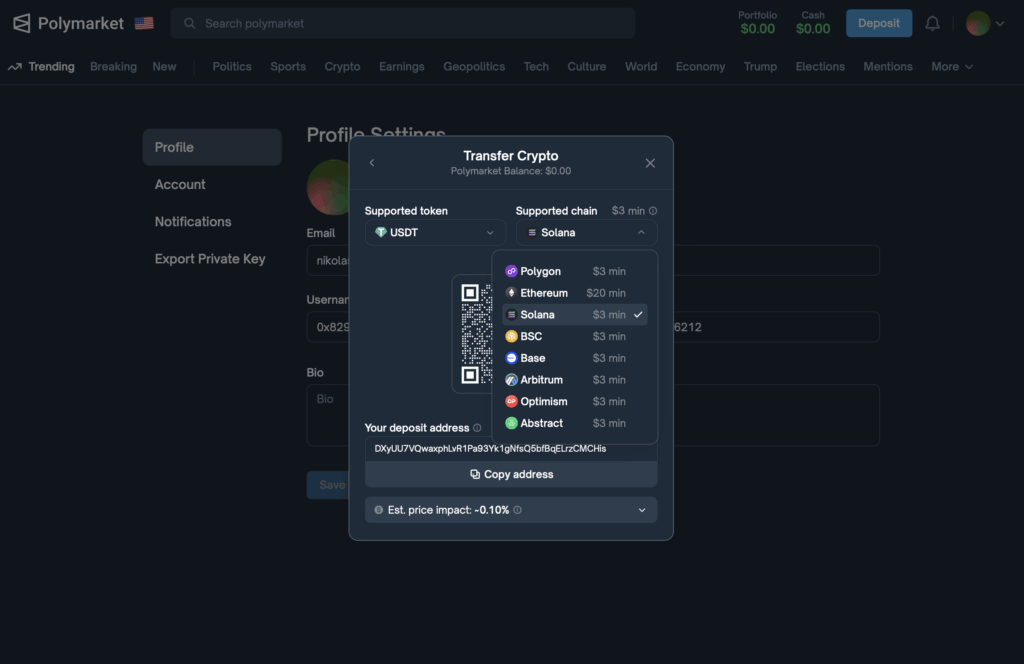 como apostar na Polymarket com USDT tutorial Polymarket para brasileiros Polymarket aceita USDT na rede Solana como usar Polymarket com TRC20 depósito USDT Polymarket passo a passo mercado de previsões criptomoedas Brasil Polymarket rede Tron tutorial apostar em Bitcoin na Polymarket como sacar da Polymarket para USDT Polymarket é confiável para brasileiros carteira digital para Polymarket melhor estratégia Polymarket Brasil Polymarket mercado de apostas cripto como lucrar com Polymarket depósito rápido Polymarket USDT apostas em criptomoedas com baixas taxas Polymarket vs casas de apostas tradicionais apostas políticas Polymarket Brasil como prever preço do Bitcoin Polymarket tutorial completo Polymarket em português Polymarket com TRC20 no Brasil apostas esportivas com criptomoedas Polymarket configurar MetaMask para Polymarket mercados de previsão descentralizados Brasil apostas eleições Polymarket ganhar dinheiro com mercados de previsão Polymarket sem KYC Brasil probabilidades de apostas Polymarket Polymarket taxas e comissões Brasil tempo de confirmação depósito USDT Polymarket arbitragem na Polymarket tutorial Polymarket alternativa cassinos online apostas em Ethereum na Polymarket Polymarket depósito Solana USDT carteira Phantom para Polymarket Polymarket liquidez mercados como entender odds na Polymarket apostas Polymarket curto prazo estratégia day trading Polymarket Polymarket para iniciantes Brasil vender posições Polymarket antes do resultado apostas criptomoedas no Brasil legal Polymarket múltiplas redes suportadas TronLink para apostas Polymarket apostas em eventos reais com cripto Polymarket Order Book explicado depósito mínimo Polymarket Brasil apostas em alta probabilidade Polymarket sacar ganhos Polymarket para PIX Polymarket lucro rápido cripto Polymarket interface em português tokens aceitos pela Polymarket análise de mercados Polymarket apostas políticas descentralizadas Brasil maximizar ganhos na Polymarket Polymarket funcionamento Brasil resolver disputas Polymarket spread de preços Polymarket explicado oráculos Polymarket como funcionam apostas cripto sem intermediários diversificar apostas Polymarket gerenciar risco Polymarket tutorial Polymarket para traders de cripto apostas em resultados esportivos Polymarket Polymarket vs PredictIt Brasil conversão USDT para apostas Polymarket Polymarket verificação de identidade Brasil probabilidades implícitas Polymarket transferir entre carteiras Polymarket Polymarket apostas presidentais apostar em NFTs Polymarket Polymarket resolução de mercados conectar Trust Wallet à Polymarket Polymarket mercados populares Brasil pagamentos instantâneos Polymarket como funciona a liquidez na Polymarket Polymarket no celular tutorial apostas em tempo real Polymarket rendimento passivo Polymarket estratégias Polymarket para holders de Bitcoin depósitos com stablecoins Polymarket verificar histórico de apostas Polymarket apostas em tendências de mercado Polymarket Polymarket segurança dos fundos apostas em eventos futuros criptomoedas Polymarket autenticação de dois fatores comparar odds entre mercados Polymarket Polymarket contratos inteligentes segurança guia definitivo Polymarket Brasil apostas sociais Polymarket restrições geográficas Polymarket Brasil Polymarket e imposto de renda Polymarket estatísticas mercados Polymarket apostas financeiras apostas em tecnologia blockchain Polymarket tendências de mercado 2025