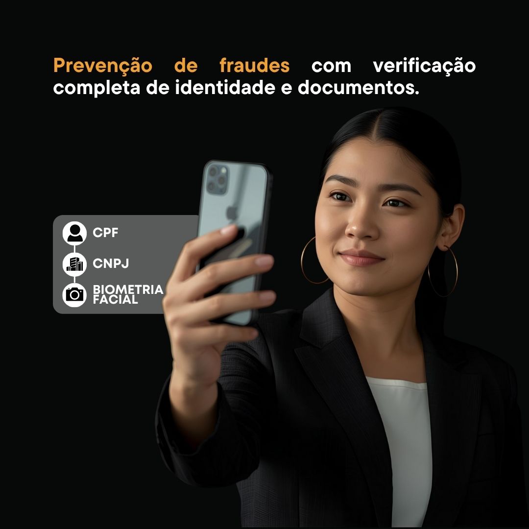 Crypto as a Service - KYC KYT Carteiras Selfie