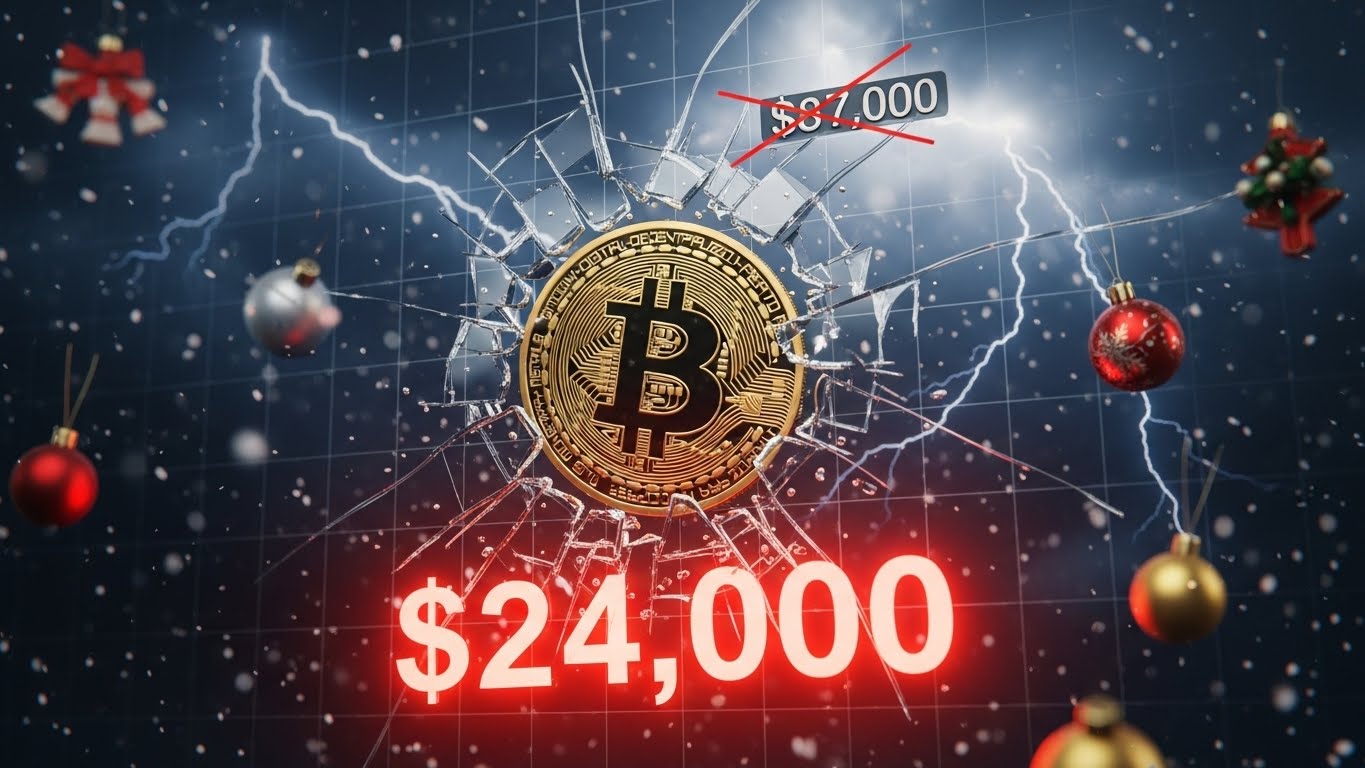 Flash Crash de Natal, bitcoin a 24 mil dólares - Bitcoin P2P