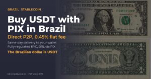 Buy USDT with PIX in Brazil — 2026 guide on BitcoinP2P