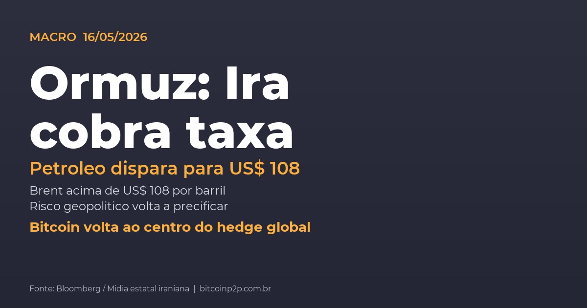 estreito ormuz iran taxa petroleo — Ormuz: Ira cobra taxa