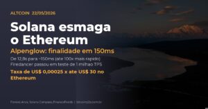 Solana Alpenglow atualizacao finalidade 150ms SOL esmaga Ethereum 2026