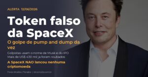Golpe de token falso da SpaceX usando nome de Elon Musk