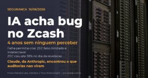 IA descobre bug no Zcash: falha de 4 anos permitia criar ZEC falso ilimitado