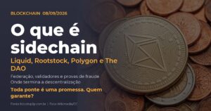 O que é sidechain: Liquid, Rootstock, Polygon, EVM, tokens e o caso The DAO